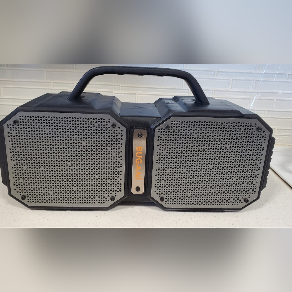 BUGANI Bluetooth Speaker, Shock Portable Bluetooth Speaker, Bluetooth 5.3, Water